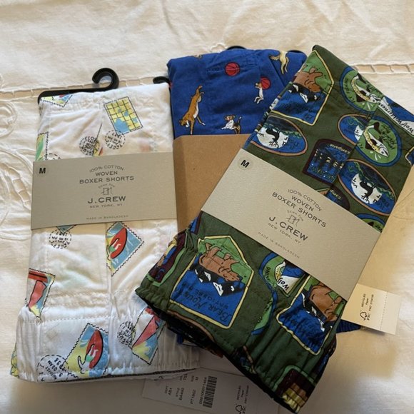 J. Crew Other - JC boxers - set of 3, size Medlum, NWT